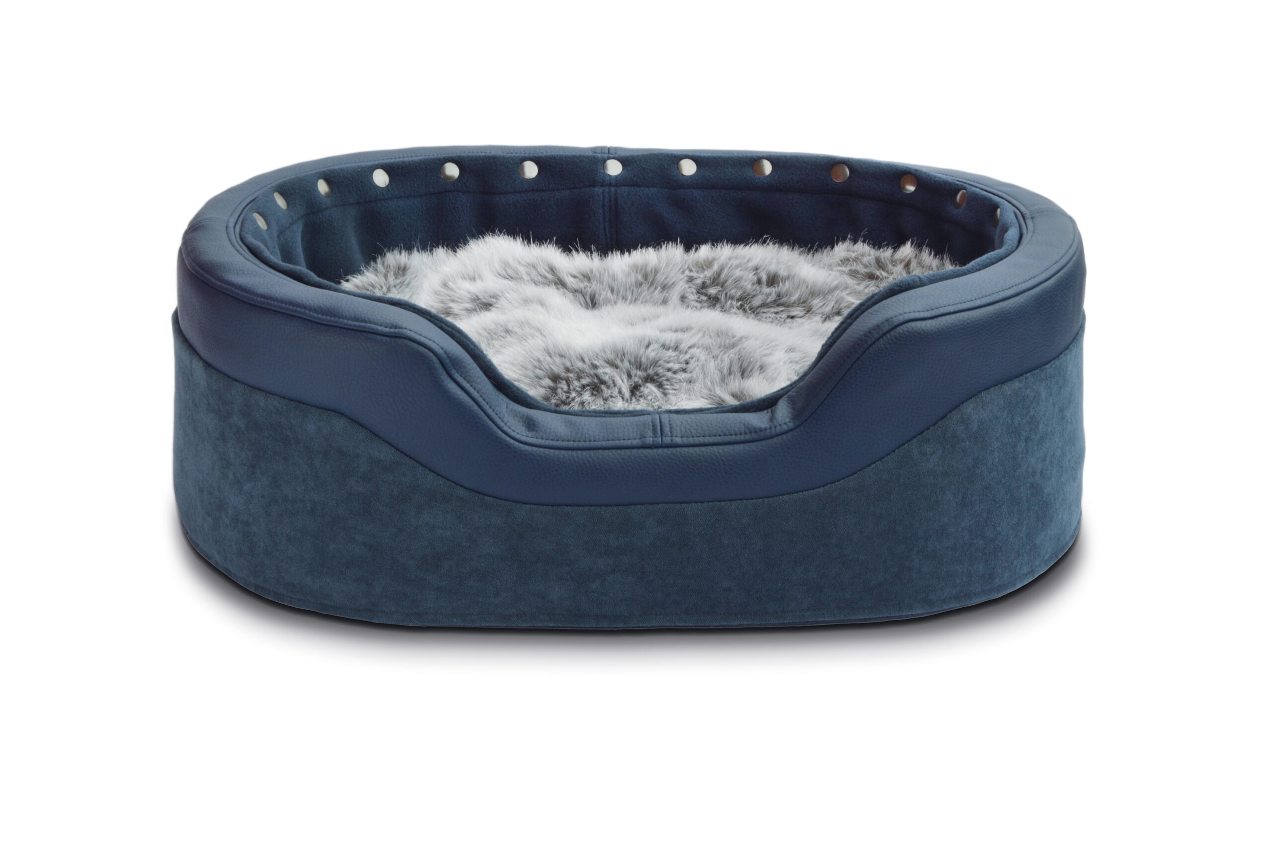 Skai_frontal_blau_ mit silber Kissen